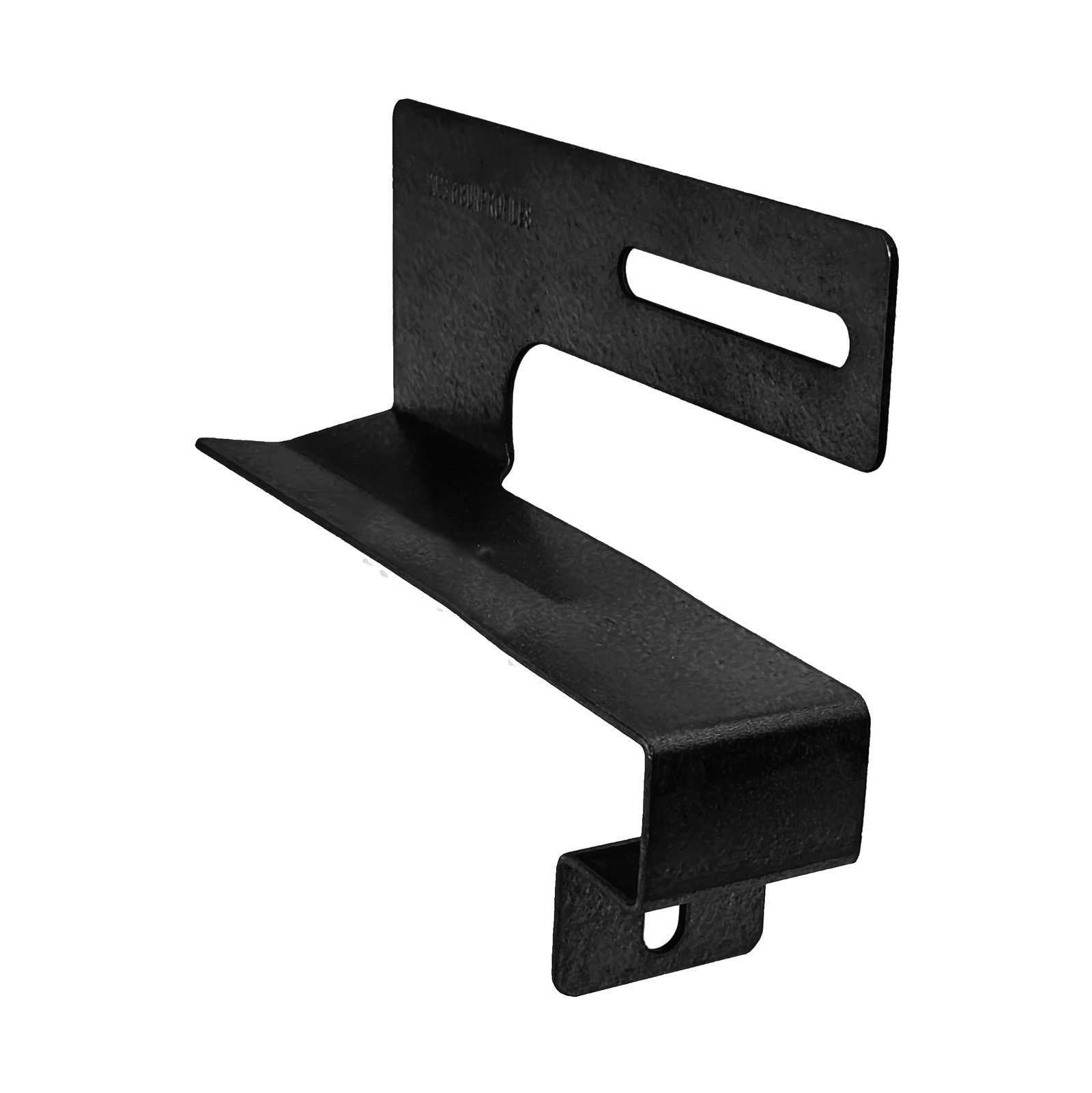 SP tiilikaton etukiinnike musta, 20 kpl