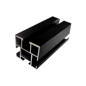 Alumiinikisko musta 3600 mm